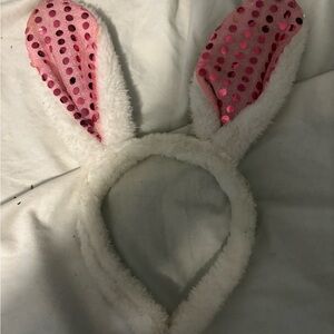 Sequin Bunny Ears Headband